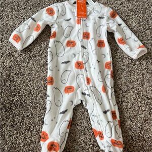 Carters Sleeper - Jack-o-lanterns - Ghost - Halloween - Size 9 month